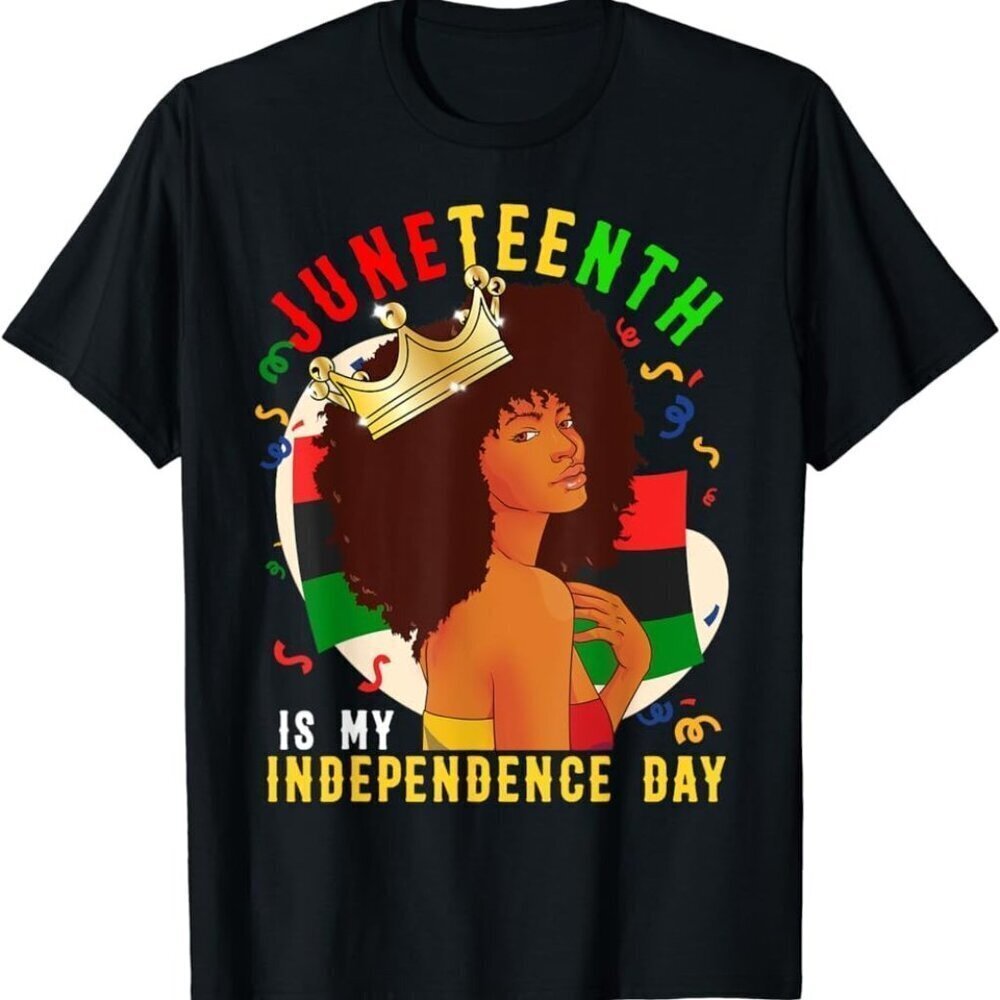 Juneteenth Women Celebration Graphic Tee T-Shirt